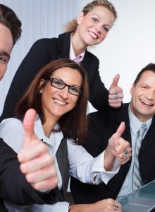 successful businesspeople Kontakt
